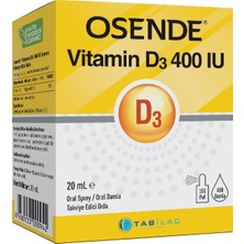 Osende D3 400 Iu Damla 20 ml