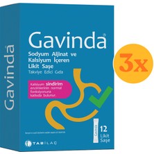 Gavinda 12 Likit Saşe - 3 Adet (36 Saşe)