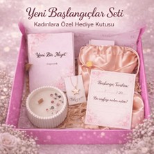 Magicpink Kadın Hediye Kutusu (Kolye Hediyeli) – Yeni Başlangıçlar Seti