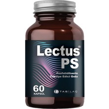 Lectus Ps Fosfatidilserin 60 Bitkisel Kapsül - Dezenfektan Hediyeli (%72 Alkol)