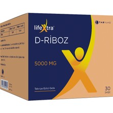 Lifextra D-Riboz 30 Saşe - Dezenfektan Hediyeli (%72 Alkol)