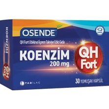 Osende Qh Fort 30 Yumuşak Kapsül - Dezenfektan Hediyeli (%72 Alkol)