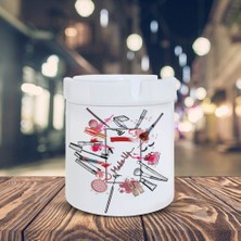 Asilmeydan Makeup Yazılı Makyaj Temalı Baskılı Küllük Kül Tablası -932010