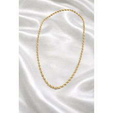 Suzi Shine cm 14K Altın Kaplama Singapur Kolye