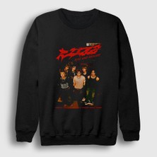 Presmono Unisex Siyah Rise And Realize K Pop Riize Sweatshirt