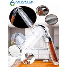 As Water Su Arıtmalı Boncuklu  Duş Başlığı %75 E Kadar Su Tasarufu Sağlar