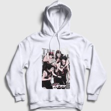 Presmono Unisex Beyaz Team Seirin Kuroko's Basketball Kapüşonlu Sweatshirt