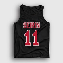 Presmono Unisex Siyah Tetsuya Kuroko 11 Seirin Atlet