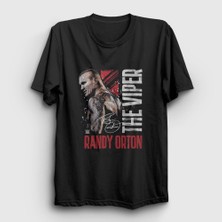 Presmono Unisex Siyah The Viper Wwe Randy Orton T-Shirt