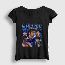 Presmono Kadın Siyah Poster Shane Hollander Heated Rivalry T-Shirt