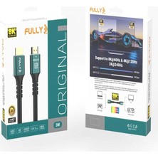 Fully G-506F HDMI Kablo 2.1V 8k 3 Metre