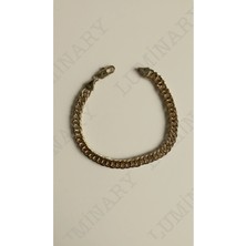 Luminary Atelier Xuping Premium Gold Gurmet Bileklik – Kalın Zincir Model