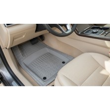 REIHMANN Hyundai Tucson 2015-2016-2017-2018-2019-2020 4d Havuzlu Oto Paspas Kesilebilir , Su,kir,kum Geçirmez,araba Paspası Gri