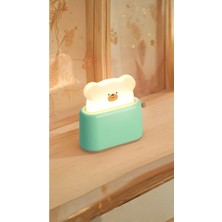 Kevega Sevimli Tost Makinesi Şekilli LED Gece Lambası