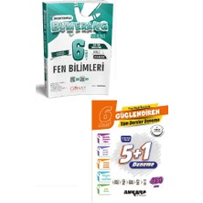 Günay Yayınları 6. Sınıf Bumerang Fen Etkinlikli Kitap + Ankara Yayıncılık 5+1 Deneme Seti (5 Sarmal 1 Genel Deneme)