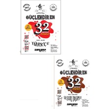 Ankara Yayıncılık 6. Sınıf Türkçe + Sosyal Bilgiler 32 Haftalık Deneme Seti