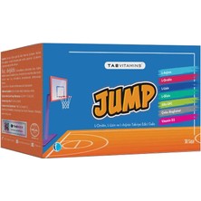 TABVITAMINS Jump L-Arjinin, L-Ornitin, L-Lizin, Alfa GPC 30 Saşe - Dezenfektan Hediyeli (%72 Alkol)