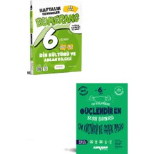 Günay Yayınları 6. Sınıf Bumerang Din Kültürü 32 Haftalık Deneme + Ankara Yayıncılık Güçlendiren Soru Bankası
