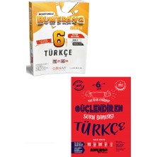 Günay Yayınları 6. Sınıf Bumerang Türkçe Etkinlikli Kitap + Ankara Yayıncılık Güçlendiren Soru Bankası