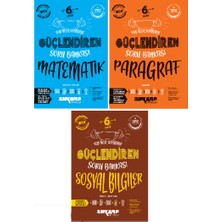 Ankara Yayıncılık 6. Sınıf Matematik + Sosyal + Paragraf Güçlendiren Soru Bankası