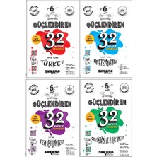 Ankara Yayıncılık 6. Sınıf Türkçe + Matematik + Fen + Din Kültürü 32 Haftalık Deneme Seti