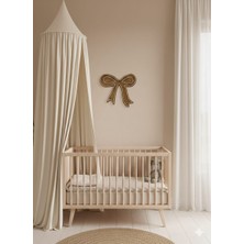 Meta Design Ahşap Renk Fiyonk Model Duvar Dekoru