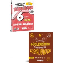 Günay Yayınları 6. Sınıf Bumerang Sosyal 32 Haftalık Deneme + Ankara Yayıncılık Güçlendiren Soru Bankası