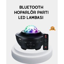 Dukkanıum LED Yıldızlı Projektör Galaxy Modlu Renk ve Parlaklık Ayarlı Gece Lambası