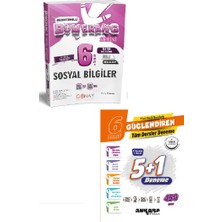 Günay Yayınları 6. Sınıf Bumerang Sosyal Etkinlikli Kitap + Ankara Yayıncılık 5+1 Deneme Seti (5 Sarmal 1 Genel Deneme)