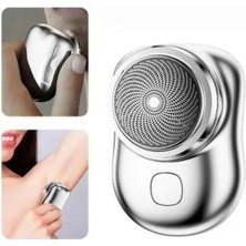 Dukkanıum Kablosuz Tıraş Makinesi Günlük Hızlı Taşınabilir Şarjlı Yuvarlak Paslanmaz Çelik