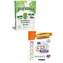 Günay Yayınları 6. Sınıf Bumerang Din Kültürü Etkinlikli Kitap + Ankara Yayıncılık 5+1 Deneme Seti (5 Sarmal 1 Genel Deneme)