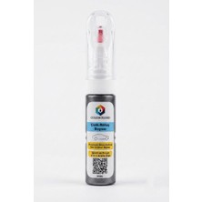 COLORGUARD Peugeot Citröen Opel KCA Tekno Gri İğneli ve Fırçalı 2 si 1 Arada Özel Tasarım Şişe Rötuş Boyası