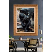 Giyense Altın Varaklı Çerçeveli Paspartulu Tablo RDF67