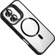 Dukkanıum Joko Apple Iphone 17 Remim Lensli Magsafe Standlı Kapak - Siyah