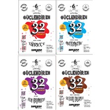 Ankara Yayıncılık 6. Sınıf Türkçe + Matematik + Fen + Sosyal 32 Haftalık Deneme Seti