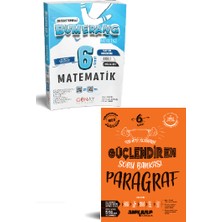 Günay Yayınları 6. Sınıf Bumerang Matematik Etkinlikli Kitap + Ankara Yayıncılık Paragraf Soru Bankası