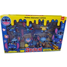 Prestij Oyuncak Disney Stitch 6'lı Karakter Figür Seti