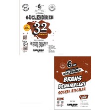 Ankara Yayıncılık 6. Sınıf Sosyal Bilgiler Güçlendiren 32 Haftalık Deneme + Branş Denemesi (7 Sarmal 5 Genel Deneme)