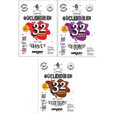 Ankara Yayıncılık 6. Sınıf Türkçe + Fen + Sosyal 32 Haftalık Deneme Seti