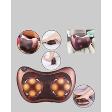 Dukkanıum Ergonomik Derin Yoğurmalı Boyun Bel Sırt Masaj Cihazı Priz Çakmak Girişli