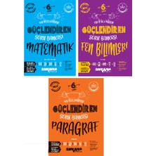 Ankara Yayıncılık 6. Sınıf Matematik + Fen + Paragraf Güçlendiren Soru Bankası