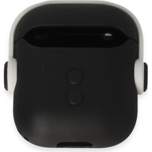 Dukkanıum Newface Airpods 2 (2.nesil) Cool Kılıf - Siyah-Beyaz