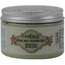 Cadence Shabby Chic Rölyef Pasta Adaçayı Renkli 350 gr Mat Akryl Özellikli Ürün