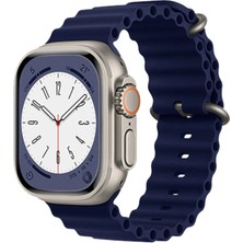 Dukkanıum Newface Apple Watch 38MM Ocean Kordon - Mavi