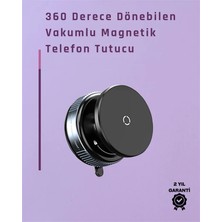 Dukkanıum Çift Taraflı Vakum Emme Özellikli 4.7+ Inç Telefon Tutucu – Güvenli Sabitleme