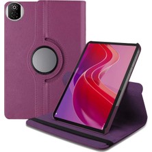 Dukkanıum Newface Huawei Honor Pad X7 360 Tablet Deri Kılıf - Mor