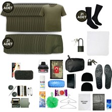 Askerimalzeme.com 21'li Yazlık Ekonomik Jandarma Bedelli Asker Seti