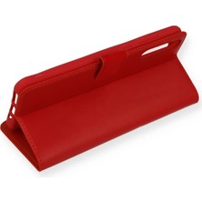 Dukkanıum Newface Huawei P Smart S Kılıf Trend S Plus Kapaklı Kılıf - Kırmızı