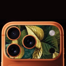 Senada iPhone 17 Pro Tam Kaplayan Kamera Çerçeve Koruyucu Desenli Baskılı - Orman Kokusu