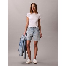 Calvin Klein Kadın 90's Washed Luther Şort